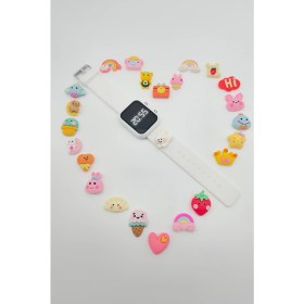 Resim Tutkan Store Tavşan Figürlü LED Ekranlı Dijital Çocuk Kol Saati 