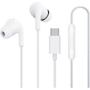Resim 2025 Yeni Xiaomi Tip-c Kulaklık Mi 14 13 12 Kulak İçi Kulaklık Redmi Not 10 White 