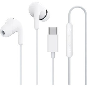 Resim 2025 Yeni Xiaomi Tip-c Kulaklık Mi 14 13 12 Kulak İçi Kulaklık Redmi Not 10 White 