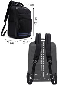 Resim D-pack Erkek Siyah Sırt Çantası - Siyah / STANDART 
