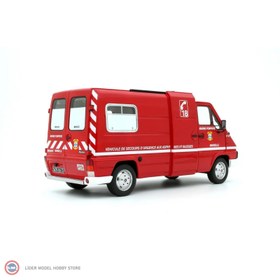 Resim 1:18 OTTO 1980 Renault Master T30 VSAB Pompiers 999 Limitli 