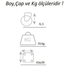 Resim Genel Markalar Tekerlek Sehpa Masa Büro Ofis Mobilya Tekeri (4 Adet) 