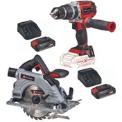 Resim Einhell TP-CD 18/60 Li-i bl Vidalama TE-CS 18/190 BL 2X2.5AH SET 