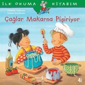 Resim İş Bankası Yayınları Çağlar Makarna Pişiriyor 