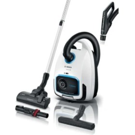 Resim Bosch BGB6SIL1 Serie 6, Toz torbalı Süpürge, ProSilence, Beyaz 