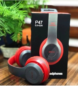 Resim SS BİLİŞ P47 Kablosuz Kulaklık Kırmızı 