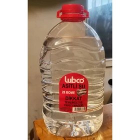 Resim Lubco Asitli Su Akü Yenileme Asiti 28 Bome Pet 5 Lt 