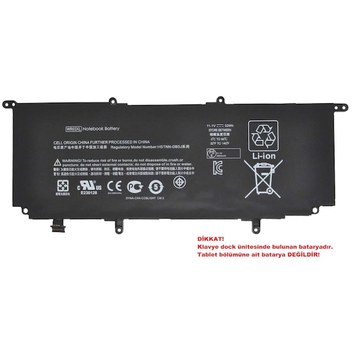 HP Split Uyumlu 13-M200 X2 Serisi Notebook Bataryası - Ver.1 Keyboard D