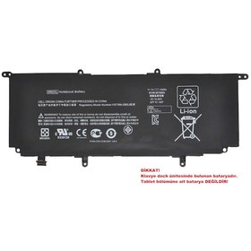 Resim HP Split Uyumlu 13-M000 X2 Serisi Notebook Bataryası - Ver.1 Keyboard D 