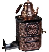 Resim Emsalsan Nostaljik Jelli Çay Semaveri 