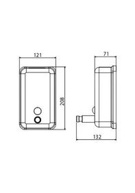 Resim Serel Paslanmaz Sıvı Sabunluk 140107002 