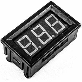 Resim TLS Robotik 0.56 inch 3.5-30V İki Kablolu DC Yeşil Voltmetre 