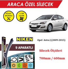 Resim MeyZone Opel Astra J Ön Cam Silecek Takımı (2009-2015) 