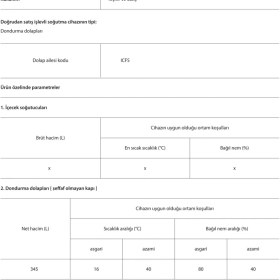 Resim Uğur Udd 465 T D/s R63 C Enerji Sınıfı 345 lt Statik Yatay Derin Dondurucu 