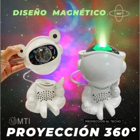 Resim Astronot LED Aydınlatma Projektör 