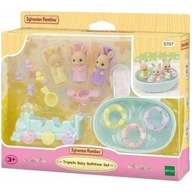 Resim Sylvanian Families Üçüzler Banyo Seti Esf5707 