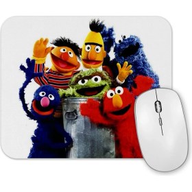 Resim Baskı Dükkanı Susam Sokağı Kahramanları Mouse Pad 