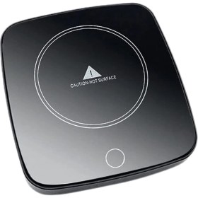 Resim 3 Hız Sıcaklık Ayarları Kahve Kupa Su Süt Hediye Ev Fincan Isıtıcı Altlığı(Siyah) (Yurt Dışından) 