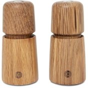 Resim Crush Grind Stockholm 2 Parça Tuz Ve Karabiber Değirmen Seti 11 Cm - Oak-Meşe Rengi 