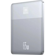 Resim Baseus 7,3mm Ultra Ince Süper Şarj Akım Korumalı 65W 12000 Mah Powerbank Macbook Iphone Ipad Şarj 