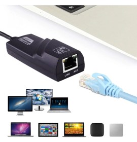 Resim USB 3.0 To Ethernet Çevirici Dönüştürücü Adaptör (Gigabit Destekli) 