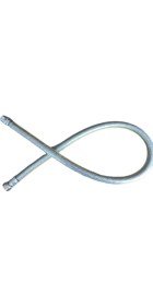 Resim Mutfak Avm 100 cm Doğalgaz Ocak Fırın Hortum Fleksi Gaz Bağlantı Hortumu Borusu 1/2-1/2 100 cm Doğalgaz Flex 