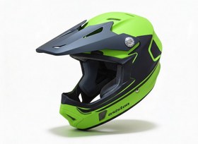 Resim Asistan Full Face Kask Bisiklet Kaskı KS-05 - TURUNCU / M 