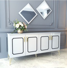 Resim Esmopa.Mobilya Elite Beyaz Konsol 