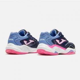 Resim Joma Master 1000 Jr Kız Çocuk Tenis Ve Padel Ayakkabısı Lacivert Pembe Jmats2633c Lacivert - Pembe 
