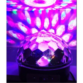 Resim Pazariz Bluetoot Mp3 Müzik Çalabilen Sihirli LED Disko Topu 