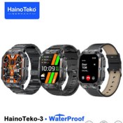 Resim Agm Teknoloji Haino Teko-3 Waterproof AMOLED Ekran Su Geçirmez 3 Kordonlu Erkek Akıllı Saat 