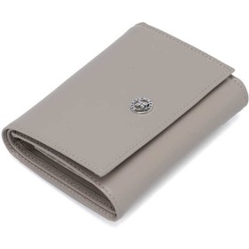 Resim Gri Deri Kadın Cüzdan - S1CB00005633-S7V 