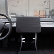 Resim Tesla Model 3 & Y (2017-2024) için Premium Ekran Koruyucu - Toz Geçirmez, Çizilmeye Karşı Dirençli, Kolay Kurulum, Şık Siyah Tasarım 