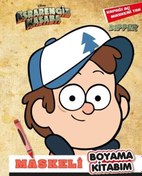 Resim NessiWorld Disney Gravity Falls Mask Coloring Page Dipper 