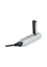 Resim Bix BX03HB USB to Ethernet Dönüştürücü 3 Portlu USB 2.0 Çoklayıcı Adaptör 