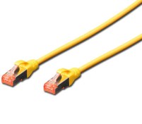 Resim Beek BC-S6030Y 3 Mt CAT6 AWG26 S\u002FFTP Sarı Patch Cord Kablo 