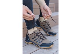Resim Vojo P7 Suya Dayanıklı Kışlık Erkek Bot Bağcıklı Suni Deri Outdoor Ayakkabı 