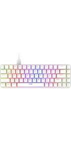 Resim Inca IKG-453 Empousa 68 Keys Red Switch Full Rainbow Mechanical Keyboard 