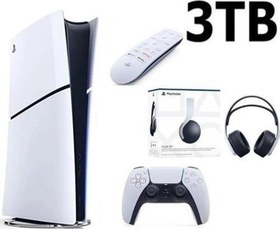 Resim Playstation 5 Slim Dijital Edition 3TB + Media kumanda +3D PLUS KULAKLIK 