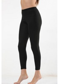 Resim Kadın Dertex Termal -30 Wool Bambu Alt Içlik Tayt SiYAH 