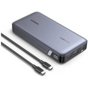 Resim Ugreen 145W 25000MAH Pd Qc 3.0 LED Göstergeli USB Type-C Taşınabilir Hızlı Şarj Cihazı Powerbank 