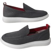 Resim Beren Polo Füme Erkek Fileli Modern Tasarım Yazlık Ayakkabı Füme 