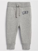 Resim GAP Erkek Bebek Gri Logo Jogger Eşofman Altı 