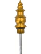 Resim Tongdashop Altın Pagoda Yağ Çubuğu - Motorcycle Cnc Alüminyum Sızdırmaz Kapaklı Çok Renkli Modifiye Aksesuar 