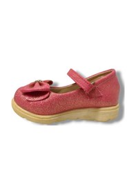 Resim Hoppy 3037-20 Simli Deri Fiyonk Kız Çocuk Babet Pembe 