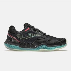 Resim Joma Tpoıs2601ac Point Erkek Toprak & Sert Kort Tenis Ayakkabısı Siyah 