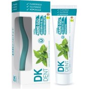 Resim Dermokil Vegan Nane Özlü Florürsüz Diş Macunu 75ml Diş Fırçası Hediyeli 