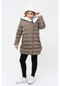 Resim Benitto Kids Kız Çocuk Kaban Haki 
