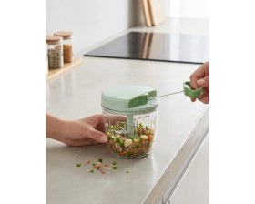 Resim Ipli Manuel Sebze Doğrayıcı 5 Lı Pratik Mutfak Rondosu 