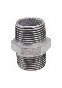 Resim Fitings - Nipel Siyah 1" 